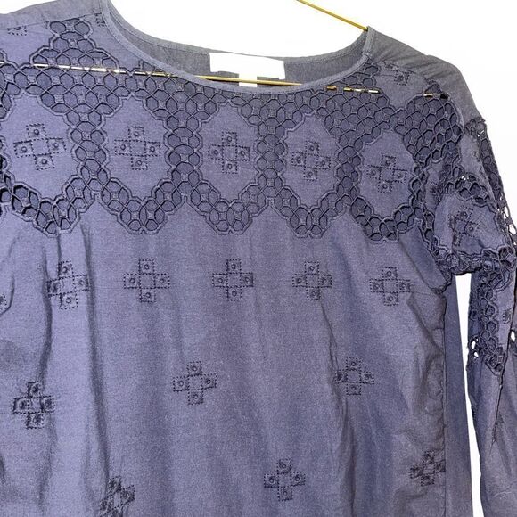 Ann Taylor LOFT Embroidered Shift Dress - Picture 4 of 8